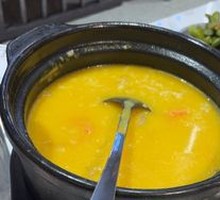Bird's Nest Chicken Seafood Porridge
