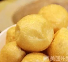 Oil-fried gluten noodles