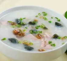 Century Egg and Pork Porridge