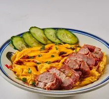 Egg and Barbecue Pork Rice