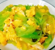 Stir-fried Lettuce with Eggs