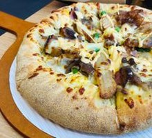 Teriyaki Beef and Potato Pizza