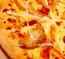 American-style Bacon & Potato Pizza