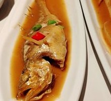 Stewed East China Sea Yellow Croaker with Rice Cake