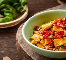 小炒柴火香干