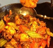 Spicy Frog Legs in Dry Pot