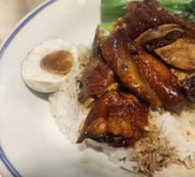 Roast Duck and Chicken Rice