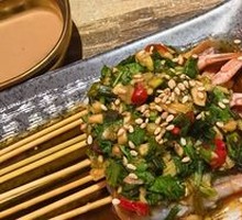 Cold Sweet Shrimp Skewers