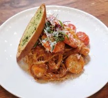 Italian Tomato Seafood Pasta