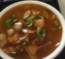 Braised Chicken Noodles