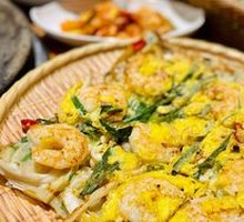 Seafood Scallion Pancake