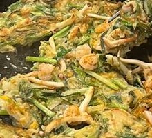 Seafood Pancake