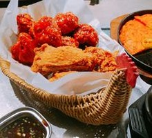 Half Original Half Seasoned Fried Chicken