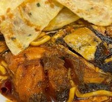 Northeastern Fish Head with Pancake