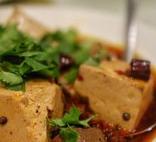 Spicy Duck Blood and Tofu