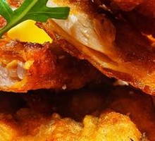 Crispy Chicken Leg Steak