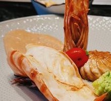 Black Tiger Prawn with Honey Mustard Sauce