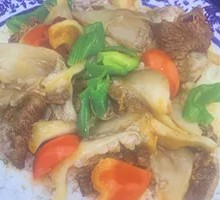 Braised Beef and Enoki Rice Bowl