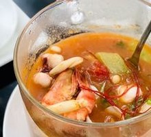Tom Yum Seafood Soup