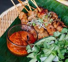 Iberian Pork Neck Satay Skewers