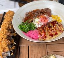 Black Truffle Beef and Foie Gras Fried Rice