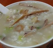 Dried Squid Rice Porridge