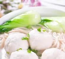 Squid Ball Noodle Soup
