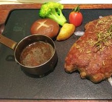 Herb-Crusted Steak