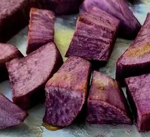 Roasted Purple Sweet Potato