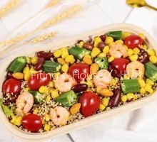 Fresh Shrimp and Quinoa Hot Salad
