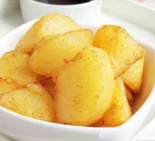 Black Pepper Potato Cubes