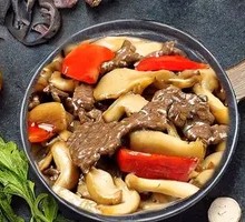 Mushroom Stir-fried Beef
