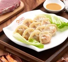 Fresh Shrimp and Crab Roe Dumplings