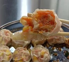 Carrot and Corn Steamed Dumplings