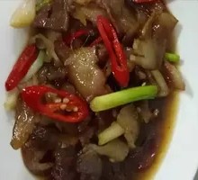 Stir-fried Pig Skin