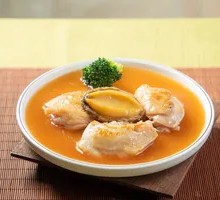 Braised Abalone Chicken Rice