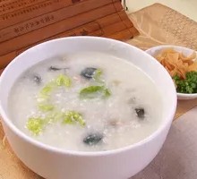 Century Egg and Pork Porridge