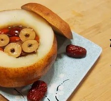 Braised Pear with Rock Sugar