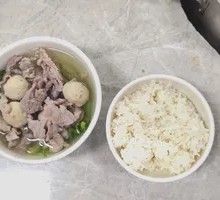 Pork Meatball Rice