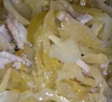 Salted Vegetable Stir-Fried with Pork