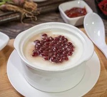 Red Bean Double-Layer Milk Pudding