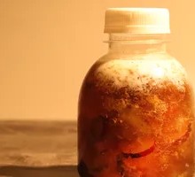 Red Date Taro Jelly with Rock Sugar, Coconut Milk