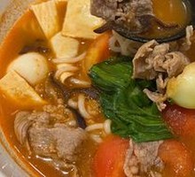 Tomato Beef Noodle Soup