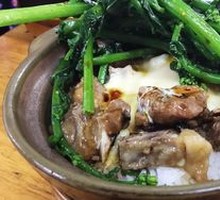 Egg and Pork Rib Rice