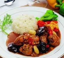 Shiitake Chicken Rice