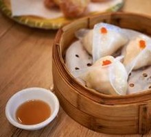 Fresh Shrimp and Mustard Jelly Dumplings