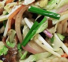 Colorful Fish Noodles Stir-fry