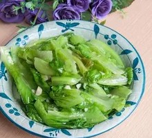 Lettuce with Two Mushrooms