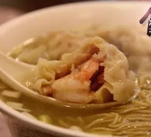 Braised Beef Wonton Noodles in Broth