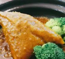 Curry Beef Rice Cake in Pot